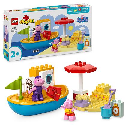 LEGO® DUPLO® 10432 Prasiatko Peppa a výlet na loďke