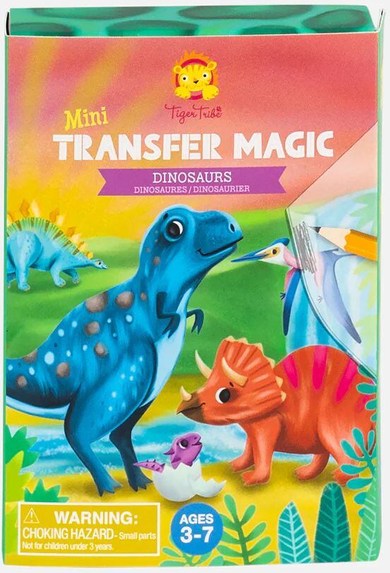Tiger Tribe Kreatívna sada Mini Transfer Magic - Dinosaurs