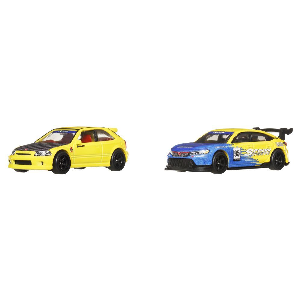 Mattel Hot Wheels Prémiový angličák 2ks - Honda