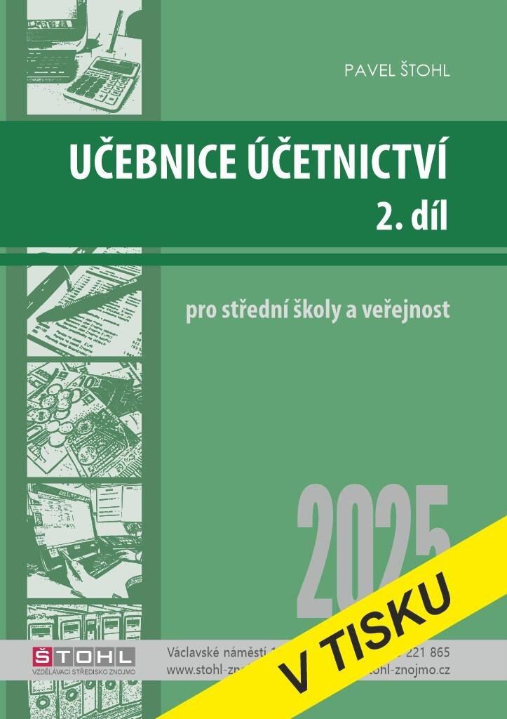 Levně Učebnice Účetnictví II. díl 2025