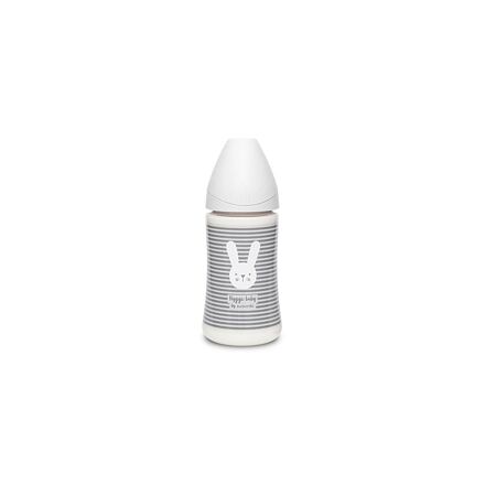 Suavinex PREMIUM FĽAH 270 ml 3P HYGGE PRÚŽKY - ŠEDÁ