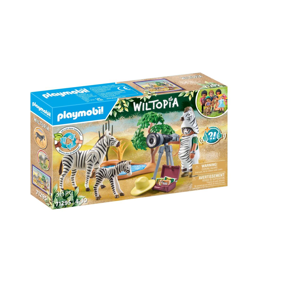 Levně Playmobil Wiltopia - Na cestách s fotografem zvířat