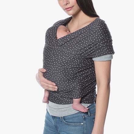 Ergobaby AURA WRAP/Šátek na nošení - TWINKLE GREY