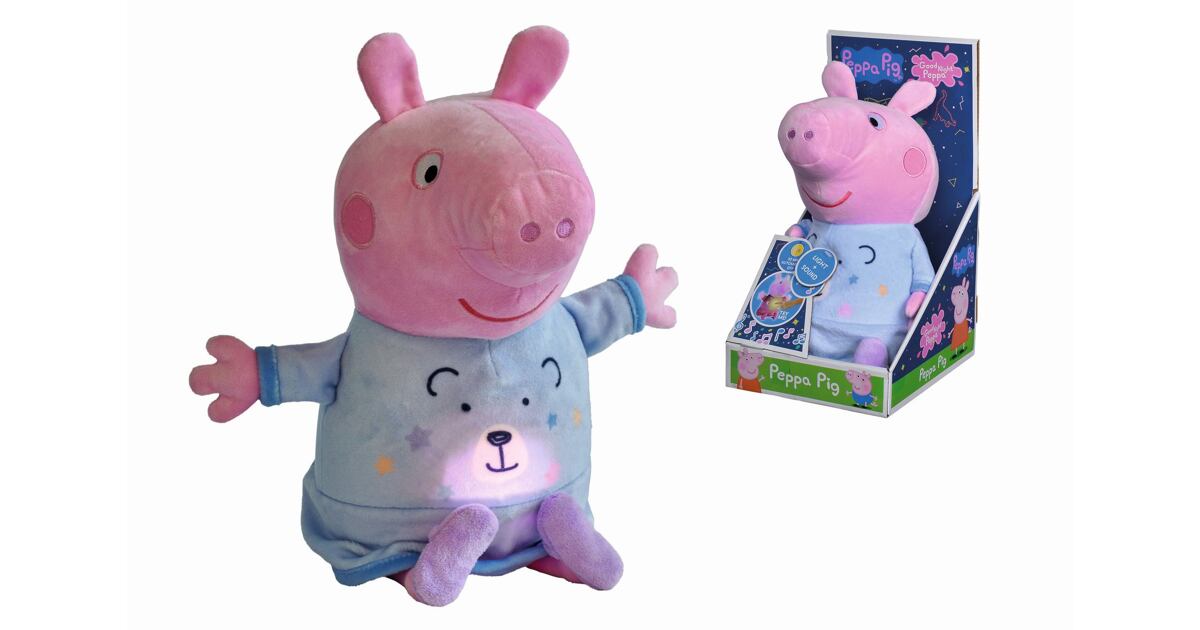 Simba 109262386 Peppa Pig Light Projector, proyectado imágenes, 6 diseños, LED, 16 cm, a Partir de 3 años Simba 109262386 Peppa Pig Light Projector, proyectado imágenes, 6 diseños, LED, 16 cm, a Partir de 3 años