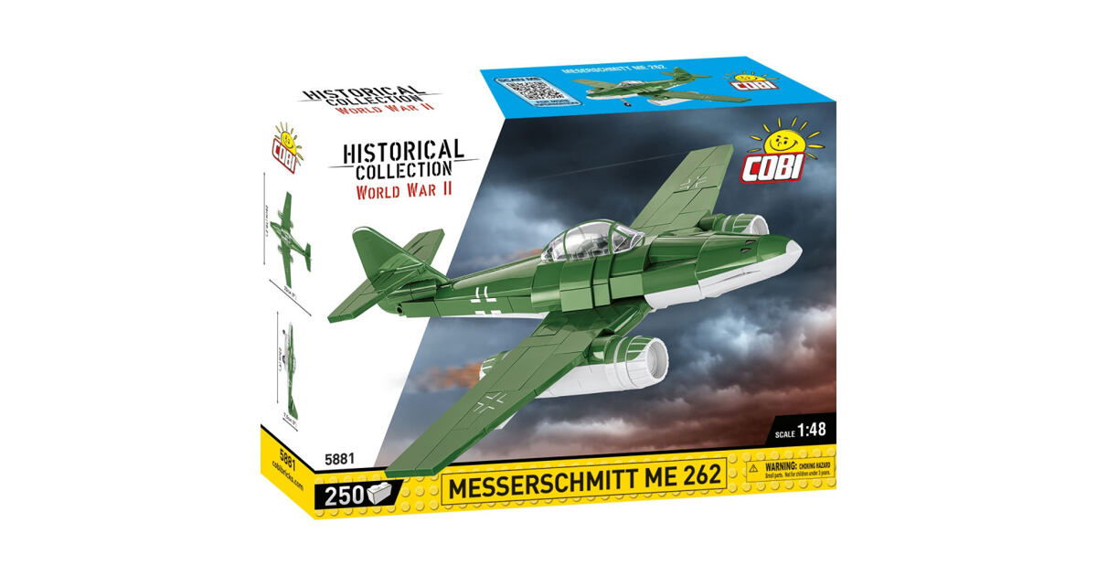 Cobi II WW Messerschmitt ME 262, 1:48 - Pompo.sk - Hračky online