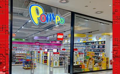 Nový LEGO shop-in-shop v OC Central Most
