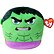 Meteor TY Squishy Beanies Marvel HULK, 22 cm (1)