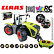 3734428 RC Claas Xerion - poškozený obal