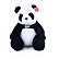 Rappa plyšová panda sedící 31 cm