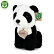 Rappa Plyšová panda sedící, 18 cm