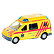 Kids Globe Ambulancia kov 14cm CZ