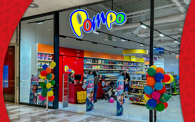 Nová prodejna Pompo v OC CENTRAL Most