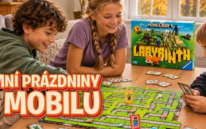 Podzimní prázdniny bez mobilu: 7 tipů, jak si užít volné dny s dětmi