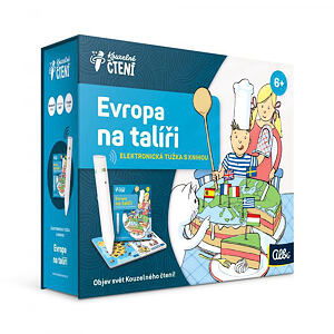 Albi Kouzelné čtení 2.0 Albi tužka + Evropa na talíři