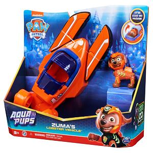 Spin Master Paw Patrol Aqua vozidlo s figúrkou Zuma