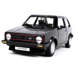Bburago 1:24 Plus Volkswagen Golf MK1 GTI Black