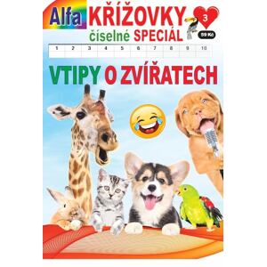 Křížovky číselné speciál 3/2023 - Vtipy o zvířatech