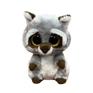 TY Beanie BOOS OAKIE, 15 cm - šedý mýval