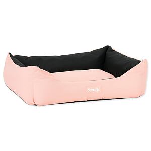 Pelíšek SCRUFFS Expedition Box Bed Rose Quartz L 75 x 60 cm