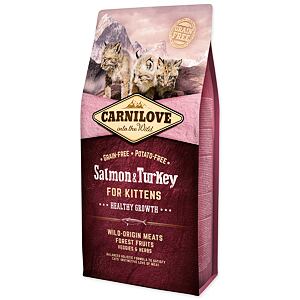 CARNILOVE Salmon and Turkey Kittens Healthy Growth 6 kg