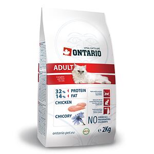 ONTARIO Cat Adult Chicken 2 kg