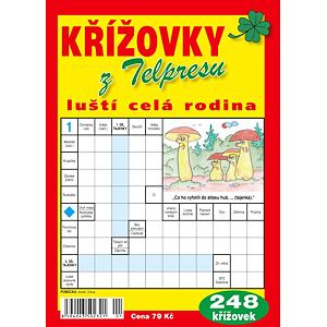 Křížovky z Telpresu luští celá rodina - 248 křížovek 1/2024