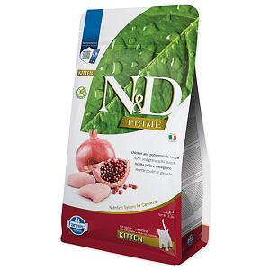 KRMIVO N&D PRIME CAT CHICKEN & POMEGRANATE KITTEN 1.5KG