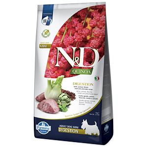 KRMIVO N&D DOG QUINOA DIGESTION LAMB & FENNEL 7 KG