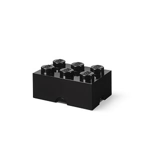 LEGO úložný box 6 - černá