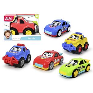 ABC Speedy auto 27 cm, 6 druhov