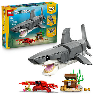 LEGO® Creator 31381 Divoký žralok a truhla s pokladem