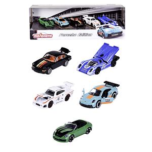 MJ 2053172 Majorette Porsche Motorsport Dárková sada 5 ks - poškozený obal