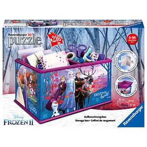 RAVENSBURGER Úložná krabice Frozen 216 dílků