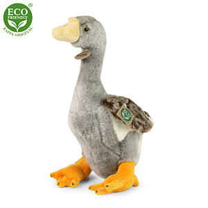 Rappa Plyšová husa 33 cm ECO-FRIENDLY