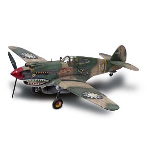 Revell Plastic ModelKit MONOGRAM letadlo 5209 - P-40B Tiger Shark (1:48)