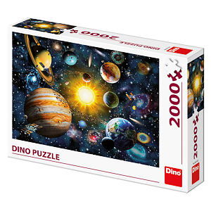 Dino puzzle Slnečná sústava 2000D