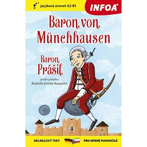 Baron Prášil / Baron von Münchhausen - Zrcadlová četba (A2-B1)