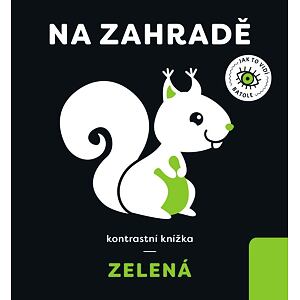 Na zahradě - kontrastní knížka zelená