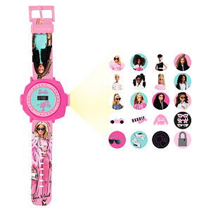 Lexibook Digitální promítací hodinky Barbie