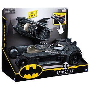 106055952 BATMAN BATMOBIL A BATLOĎ PRE FIG 10cm - poškodený obal