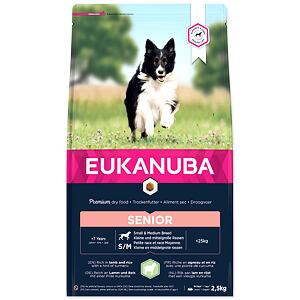 EUKANUBA Senior Small & Medium Breed Lamb 2,5 kg
