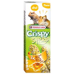 Tyčinky VERSELE-LAGA Crispy s medom pre škrečky a pieskomily 110 g