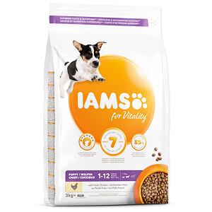 IAMS Dog Puppy Small & Medium Chicken 3 kg