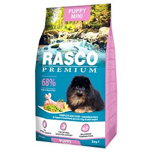 Granule RASCO Premium Puppy Mini kuře s rýží 3 kg