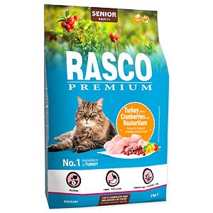 Granule RASCO Premium Senior krůtí s brusinkou a lichořeřišnicí 2 kg