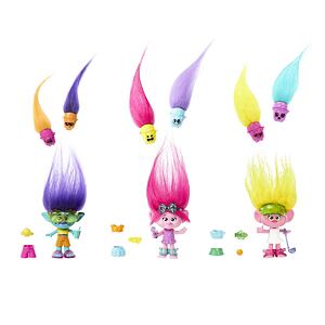 Mattel TROLLS MALÁ PANENKA HAIR POPS, více druhů