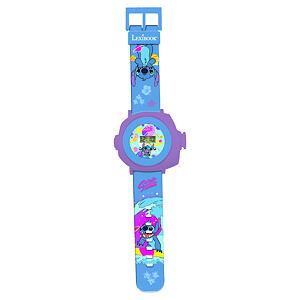 Lexibook Digitální promítací hodinky Disney Stitch
