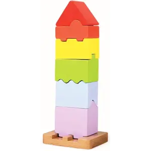 BIN 81037 Bino Skladacia veža - poškodený obal