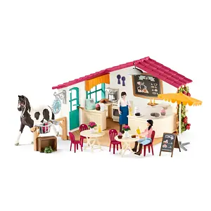 OL 102642592 Schleich Kavárna pro jezdce - poškozený obal