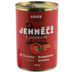 Konzerva LOUIE jehněčí s jablkem 400g
